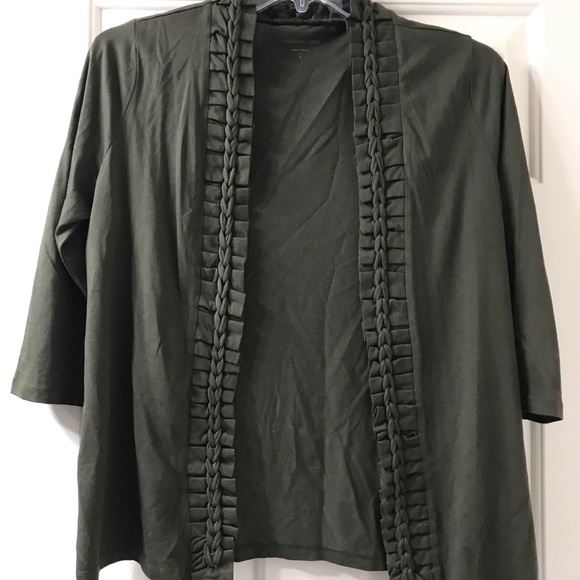 Lightweight cardigan dark olive size S - Picture 1 of 1